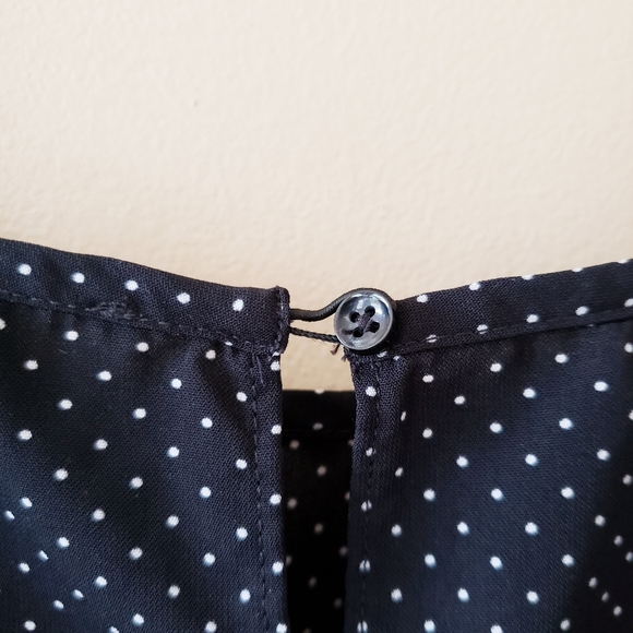 Polka Dot Ruffle Cami - Picture 3 of 7